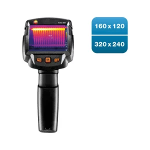 Resolución de la cámara termográfica de testo 865