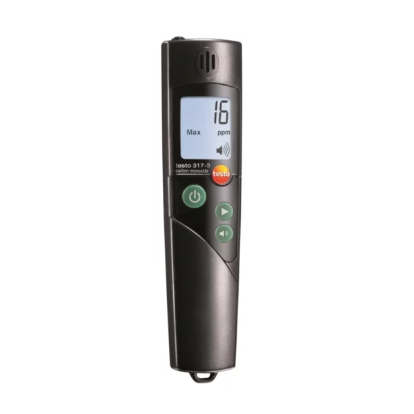 Detector de monóxido de carbono portátil de la marca testo, modelo 317 3