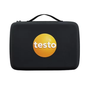 Mostrando maleta con kit smart probes de la marca Testo para vac.