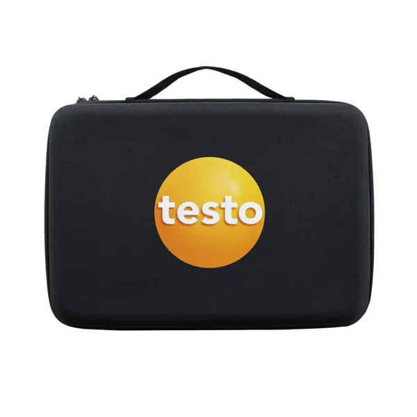 Mostrando maleta con kit smart probes de la marca Testo para vac.