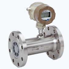 Medidor de flujo del tipo turbina