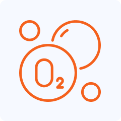 Icono del servicio de calibraciuón de detectores de oxígeno.