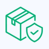 Logotipo de envíos por paqueterías.
