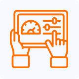 Icono representando a los registradores de datos y monitorización de la marca Testo