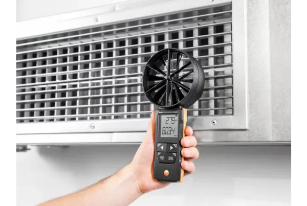 Testo 417 anemómetro de molinete