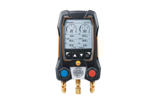 testo 550s - Analizador digital de refrigeración inteligente con sondas de temperatura inalámbricas de pinza - Image 2