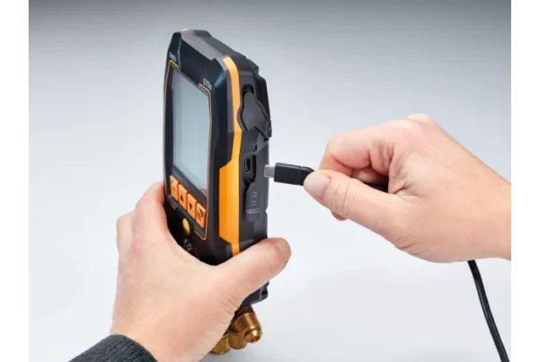 Set de vacío Smart testo 570s con pinza amperimétrica - Analizador digital de refrigeración - Image 5