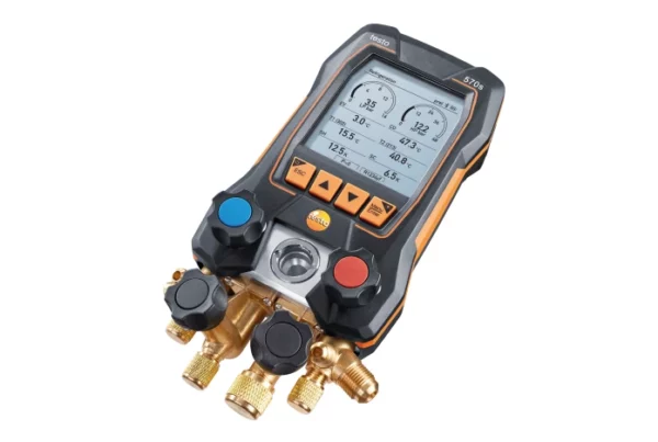 Set de vacío Smart testo 570s con pinza amperimétrica - Analizador digital de refrigeración - Image 2