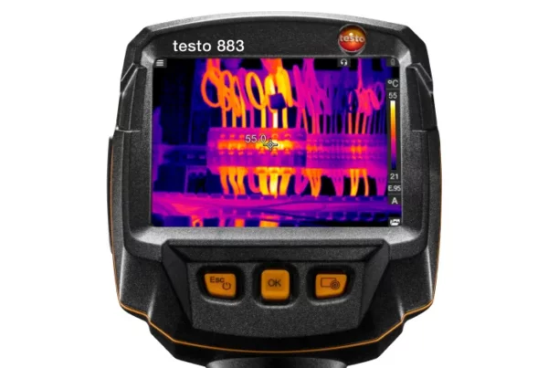 testo 883 - Cámara termográfica con objetivos - Image 3