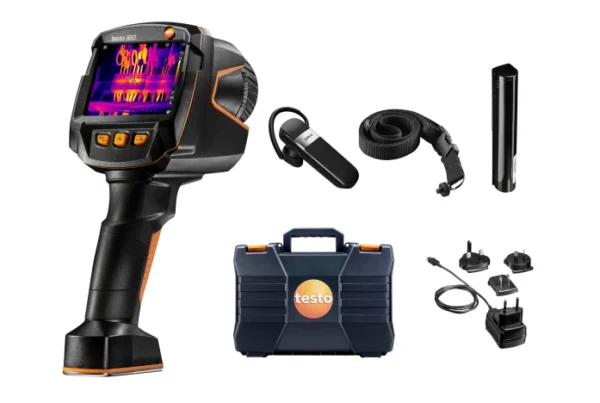 testo 883 - Cámara termográfica con objetivos - Image 4