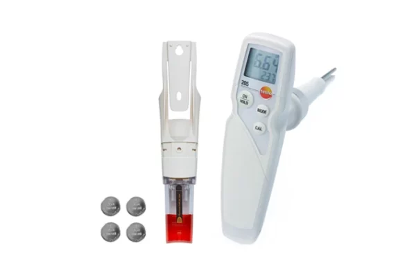testo 205 - Instrumento de medición de pH/temperatura para medios semisólidos - Image 4